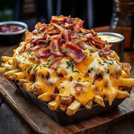 Bacon Cheesy Loaded Fries