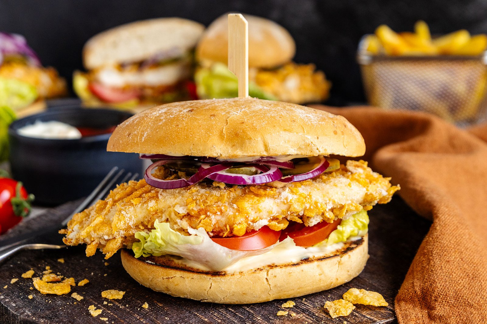 Signature Crispy Chicken Burger